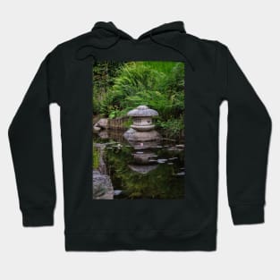 Japanese pond reflections Hoodie